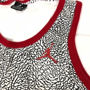 Jordan men’s elephant print tank top medium